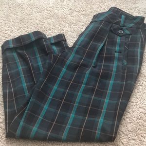 Anthropologie Pants, Cartonnier Plaid Trousers